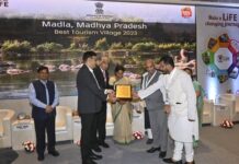 पर्यटन मंत्रालय की बेस्ट टूरिज्म विलेज प्रतियोगिता में मध्यप्रदेश ने जीते दो अवार्ड