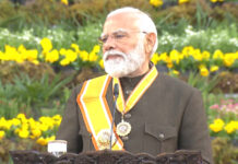 प्रधानमंत्री मोदी भूटान के सर्वोच्च नागरिक सम्मान ‘ऑर्डर ऑफ द ड्रुक ग्यालपो’ से सम्मानित