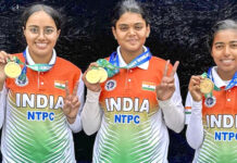 Archery World Cup Stage 2: भारतीय महिला कंपाउंड टीम ने स्वर्ण पदक पर साधा निशाना