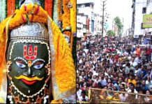 उज्जैन में धूमधाम से निकली भगवान महाकाल की चौथी सवारी, चार स्वरूपों में दिए भक्तों को दर्शन