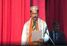 बिहार में नीतीश मंत्रिमंडल का विस्तार, भाजपा कोटे के सात विधायकों ने ली मंत्री पद की शपथ