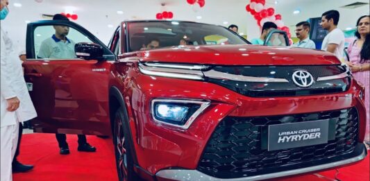 Creta की नैय्या डूबोने आ रही लक्ज़री फीचर्स और प्रीमियम look वाली Toyota urban cruiser Hyryder की SUV कार