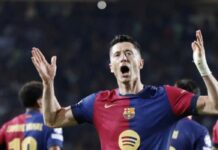 UEFA Champions League 2024-25: रॉबर्ट लेवांडोव्स्की के दो गोल, बार्सिलोना ने डॉर्टमंड को 4-0 से हराया