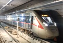 मेरठ के आखिरी स्टेशन मोदीपुरम तक पहुंची नमो भारत ट्रेन, शताब्दी नगर से मोदीपुरम के बीच ट्रायल रन शुरू