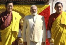 PM नरेन्द्र मोदी के साथ भूटान के PM ने की कई महत्वपूर्ण घोषणाएं