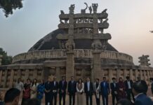 MP प्रवास पर आए आसियान देशों के प्रतिनिधियों ने यूनेस्को विश्व धरोहर का किया भ्रमण