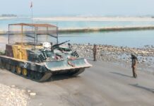 INDIAN ARMY- रैम डिविजन ने किया सैन्य अभ्यास रैम प्रहार का आयोजन