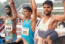 40वी इंदिरा मैराथन में प्रदीप सिंह चौहान व रीनू ने मारी बाजी