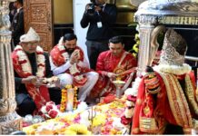 उपराष्ट्रपति ने शक्तिपीठ मां भद्रकाली मंदिर में किया पूजन, देशवासियों के सुख, शांति और समृद्धि की कामना की