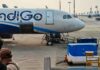 लैंडिंग के बाद खंभे से टकराया इंडिगो विमान, उच्चस्तरीय जांच के आदेश IndiGo aircraft
