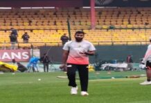 टी-20 मैच : मैदान और नेट पर टीम इंडिया ने जमकर बहाया पसीना
