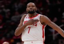 केविन ड्यूरेंट बने सबसे अधिक पॉइंट्स पूरे करने वाले आठवे खिलाड़ी