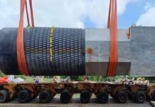 विश्व के सबसे बड़े शिवलिंग का बिहार में प्रवेश, हुआ भव्य स्वागत