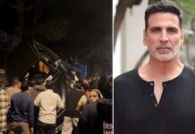अभिनेता अक्षय कुमार के सुरक्षा काफिले की कार सड़क हादसे का हुई शिकार……