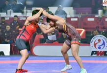 Pro wrestling league : हरियाणा थंडर्स ने पंजाब रॉयल्स को 7–2 से हराकर की शानदार शुरुआत