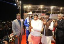 Khelo MP Youth Games : वॉटर प्रोजेक्शन और लेजर-शो के साथ हुई रंगारंग शुरुआत