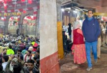 नववर्ष पर देश-विदेश से आए लाखों भक्तों ने लगाई बांकेबिहारीजी के चरणों में हाजिरी