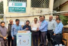 IDBI BANK : जिला चिकित्सालय को प्रदान की ईसीजी मशीन, स्ट्रेचर, व्हीलचेयर और वॉटर कूलर