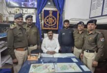 ट्रेन में चोरी करने वाले आरोपी को GRP ने पकड़ा, गहने जब्त, रूसी महिला की हत्या, सहित कर्ई मामले हैं दर्ज