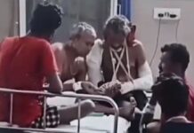 जिला अस्पताल में मरीज बेड पर बैठकर खेल रहे थे जुआं, सर्जिकल वार्ड में नजारा देखने को मिला