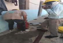 दीये की बाती से मकान में भड़की आग, मची अफरातफरी a-fire-broke-out-in-a-house-due-to-the-wick-of-a-lamp-causing-panic