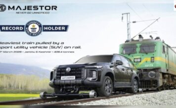 Majestor 406 टन ट्रेन खींचकर, हासिल की Victory majestor-pulls-the-train-and-wins-victory