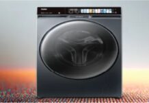 Haier F11 Washing Machine : AI Wash और Ultra Fresh Air फीचर्स के साथ, कीमत ₹53,800 से शुरू Haier F11 Washing Machine