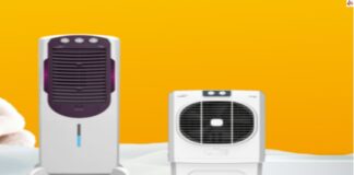 V-Guard Zivardo 100: ₹12,999 में दमदार एयर कूलर—45°C गर्मी में भी घर को बना देगा ‘मिनी मनाली V-Guard Zivardo 100