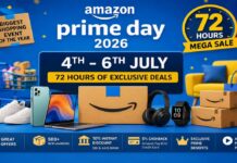 Amazon Prime Day 2026 72 घंटे की मेगा सेल, मिलेंगे बड़े Offer ,जाने यहाँ Amazon
