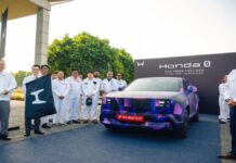 Honda की पहली Electric SUV भारत में जल्द होगी Launch , हुई टेस्टिंग Honda 0 Alpha