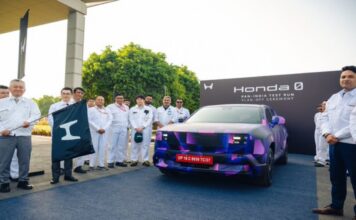 Honda की पहली Electric SUV भारत में जल्द होगी Launch , हुई टेस्टिंग Honda 0 Alpha