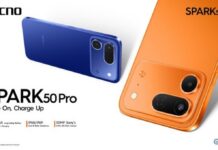 Tecno Spark 50 Pro बड़ी बैटरी और AI फीचर्स के साथ नया स्मार्टफोन Launch Tecno Spark 50