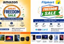 Amazon vs Flipkart : अगस्त में शुरू होगी सबसे बड़ी ऑनलाइन Sale Amazon Great Freedom Sale