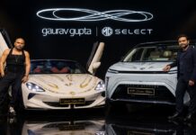 सिर्फ 50 लोग ही खरीद सकते है इस EV को,MG और M9 ने पेश की…… MG Cyberster Couture Edition