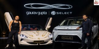 सिर्फ 50 लोग ही खरीद सकते है इस EV को,MG और M9 ने पेश की…… MG Cyberster Couture Edition