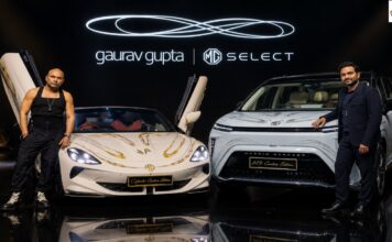 सिर्फ 50 लोग ही खरीद सकते है इस EV को,MG और M9 ने पेश की…… MG Cyberster Couture Edition
