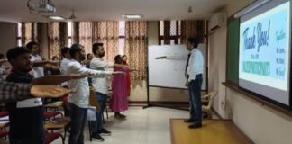 MP Transco के प्रशिक्षणरत नव नियुक्त अभियंताओं ने कार्यस्थल सुरक्षा की शपथ ली