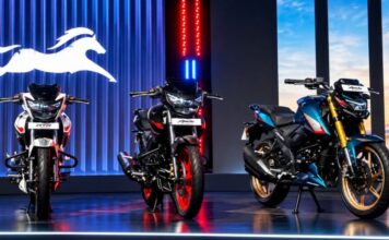 TVS का बड़ा धमाका, सेफ्टी और टेक्नोलॉजी का तड़का Apache RTR 160 4V