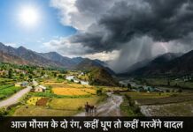 MP Weather: आज मौसम के दो रंग, कहीं धूप तो कहीं गरजेंगे बादल MP Weather