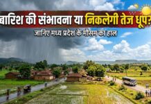बारिश की संभावना या निकलेगी तेज धूप? जानिए मध्य प्रदेश के मौसम का हाल weather